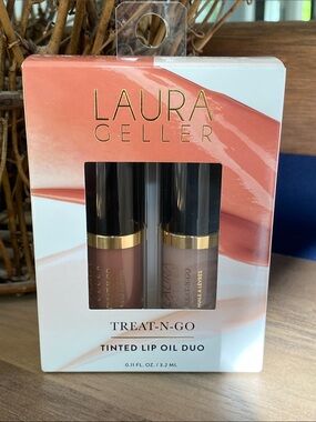 Laura Geller Treat-N-Go Tinted Lip Oil Duo